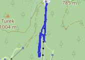 Trasa z dnia 2017-01-09 15:23 - mapa trasy gps - snowboard