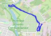 Trasa z dnia 2017-01-10 12:05 - mapa trasy gps - marsz