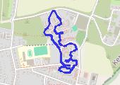 Trasa z dnia 2017-01-10 14:12 - mapa trasy gps - spacer