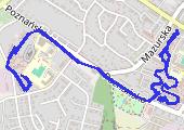 Trasa z dnia 2017-01-10 15:29 - mapa trasy gps - spacer
