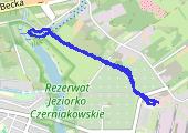 Trasa z dnia 2017-01-11 12:19 - mapa trasy gps - marsz