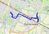 Trasa z dnia 2017-01-12 17:51 - mapa trasy gps - bieganie