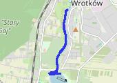 6 km + przebieżki 6 x 20s - mapa trasy gps - bieganie