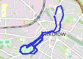 Trasa z dnia 2017-01-15 13:06 Rehabilitacjnie - mapa trasy gps - marsz