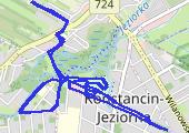 Trasa z dnia 2017-01-15 22:34 - mapa trasy gps - bieganie
