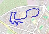 Trasa z dnia 2017-01-17 14:55 - mapa trasy gps - spacer