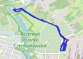 Trasa z dnia 2017-01-18 12:00 - mapa trasy gps - marsz
