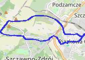 Trasa z dnia 2017-01-18 21:20 - mapa trasy gps - marsz