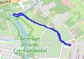 Trasa z dnia 2017-01-19 12:14 - mapa trasy gps - marsz