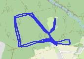 Trasa z dnia 2017-01-19 14:42 Rehabilitacyjnie - mapa trasy gps - marsz