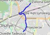 Trasa z dnia 2017-01-13 07:32 - mapa trasy gps - marsz