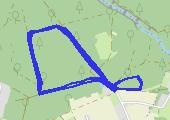 Trasa z dnia 2017-01-21 13:35 Rehabilitacyjnie - mapa trasy gps - marsz