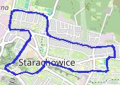 Trasa z dnia 2017-01-21 15:23 - mapa trasy gps - bieganie
