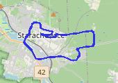 Trasa z dnia 2017-01-22 10:27 - mapa trasy gps - bieganie