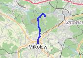 Trasa z dnia 2017-01-22 13:28 Rehabilitacyjnie - mapa trasy gps - marsz