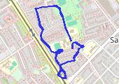 Trasa 179 - mapa trasy gps - bieganie