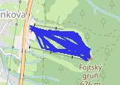 Trasa z dnia 2017-01-17 11:12 - mapa trasy gps - narty