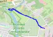 Trasa z dnia 2017-01-23 13:06 - mapa trasy gps - marsz