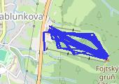 Trasa z dnia 2017-01-23 12:20 - mapa trasy gps - narty