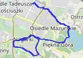Trasa z dnia 2017-01-23 17:08 - mapa trasy gps - marsz