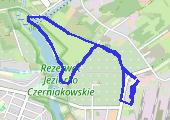 Trasa z dnia 2017-01-24 12:01 - mapa trasy gps - marsz