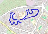 Trasa z dnia 2017-01-24 13:47 - mapa trasy gps - spacer