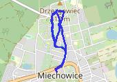 Trasa z dnia 2017-01-24 12:05 - mapa trasy gps - spacer