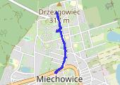 Trasa z dnia 2017-01-25 18:57 - mapa trasy gps - spacer