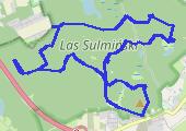 rozstawienie punktow - mapa trasy gps - rower trekkingowy