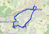 Trasa z dnia 2017-01-26 13:34 Rehabilitacyjnie - mapa trasy gps - marsz