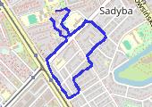 Trasa 186 - mapa trasy gps - bieganie