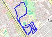 Trasa 187 - mapa trasy gps - bieganie