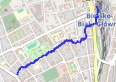Trasa z dnia 2017-01-27 22:06 - mapa trasy gps - marsz
