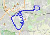 Trasa z dnia 2017-01-30 18:18 - mapa trasy gps - bieganie