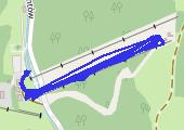 Trasa z dnia 2017-01-22 14:00 - mapa trasy gps - snowboard