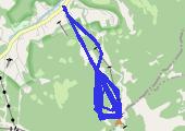 Trasa z dnia 2017-01-27 15:44 - mapa trasy gps - snowboard