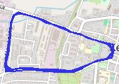 Trasa z dnia 2017-02-02 22:26 - mapa trasy gps - bieganie