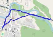 Trasa z dnia 2017-02-03 12:59 - mapa trasy gps - spacer
