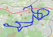 Trasa z dnia 2017-02-03 12:11 - mapa trasy gps - bieganie