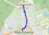 Trasa z dnia 2017-02-03 12:08 - mapa trasy gps - spacer