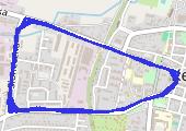 Trasa z dnia 2017-02-03 22:35 - mapa trasy gps - bieganie