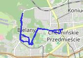Trasa z dnia 2017-02-06 00:43 - mapa trasy gps - bieganie