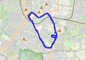 Trasa z dnia 2017-02-09 17:24 - mapa trasy gps - bieganie