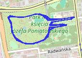 Trasa z dnia 2017-02-11 09:23 - mapa trasy gps - bieganie
