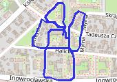 Trasa z dnia 2013-06-03 05:48 - mapa trasy gps - marsz