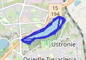 Trasa z dnia 2017-02-11 12:15 - mapa trasy gps - bieganie