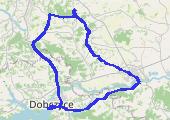 Trasa z dnia 2017-02-11 17:21 - mapa trasy gps - rower górski