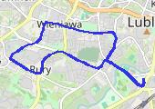 Trzecia Dycha do Maratonu - mapa trasy gps - bieganie