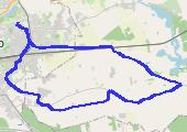 Trasa z dnia 2017-02-12 10:22 - mapa trasy gps - bieganie