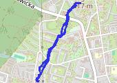 Trasa z dnia 2017-02-11 12:39 - mapa trasy gps - spacer